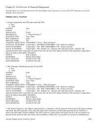 978-1337902571 Test Bank Chapter 1 Part 1