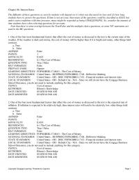 978-1337902571 Test Bank Chapter 6 Part 1