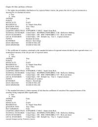 978-1337902571 Test Bank Chapter 8 Part 1