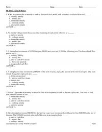 978-1337407342 Test Bank Chapter 04 Time Value Of Money