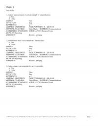 978-1337276337 Test Bank Chapter 1 Part 1