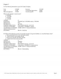 978-1337276337 Test Bank Chapter 2 Part 2