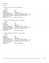 978-1337276337 Test Bank Chapter 9 Part 1