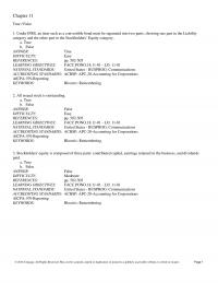 978-1337276337 Test Bank Chapter 11 Part 1