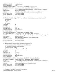 Marketing Chapter 11 2 Answer Points Difficulty Challenging References Cengage Learning Powered Cognero