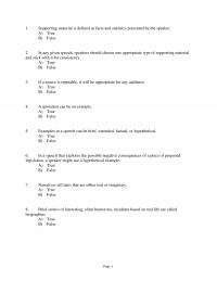 978-1319059415 Test Bank Chapter 8 Developing Supporting Material MC