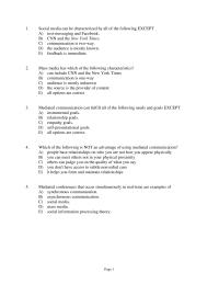 Chapter 3 You post that you are the best personal trainer on a social networking site