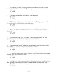 Chapter 4 In a low-uncertainty-avoidance culture, members prefer structured work with clear delineation of power and authority