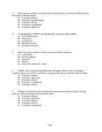 Chapter 7&nbsp;If your friend Sheila is a very animated communicator and active listener, when she listens to you give a recounting of your day she often responds