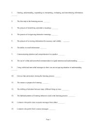 Chapter 7 &nbsp;Listeners who prefer to be intellectually challenged and seek to evaluate messages