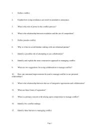 Chapter 8&nbsp;&nbsp;How can structural improvements be used to manage conflict in our personal relationships?