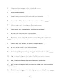&nbsp;Chapter 9 The initial stage of coming apart where relational partners accentuate their differences