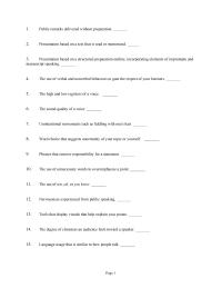 978-1319043520 Test Bank Chapter 15 The degree of closeness an audience feels toward a speaker Language usage that is similar to how people talk