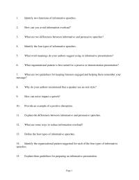 Chapter 16&nbsp;What word meanings do your authors suggest using in informative presentations?