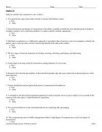978-1305502215 Test Bank Chapter 14