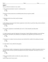 978-1305405769 Test Bank Chapter 1 Part 1