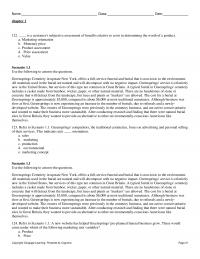 978-1305405769 Test Bank Chapter 1 Part 2