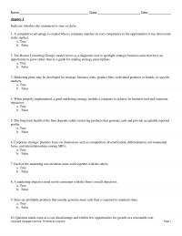 978-1305405769 Test Bank Chapter 2 Part 1