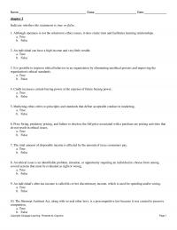 978-1305405769 Test Bank Chapter 3 Part 1