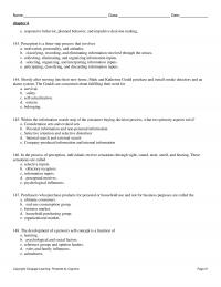 978-1305405769 Test Bank Chapter 6 Part 2
