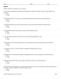 978-1305405769 Test Bank Chapter 9 Part 1