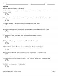 978-1305405769 Test Bank Chapter 12 Part 1