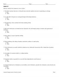 978-1305405769 Test Bank Chapter 14 Part 1