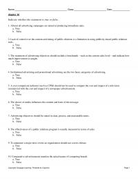 978-1305405769 Test Bank Chapter 16 Part 1