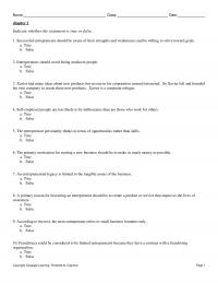 978-1305405745 Test Bank Chapter 1