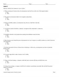 978-1305405745 Test Bank Chapter 3 Part 1