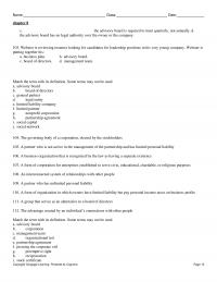 978-1305405745 Test Bank Chapter 8 Part 2