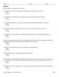 978-1305405745 Test Bank Chapter 15 Part 1