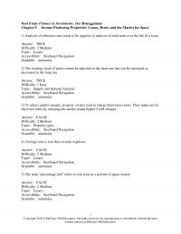 978-1259919688 Test Bank Chapter 9