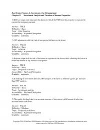 978-1259919688 Test Bank Chapter 11