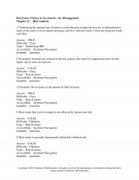 978-1259919688 Test Bank Chapter 13
