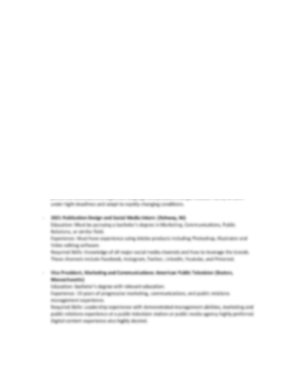 Job interview take-home assignment example image