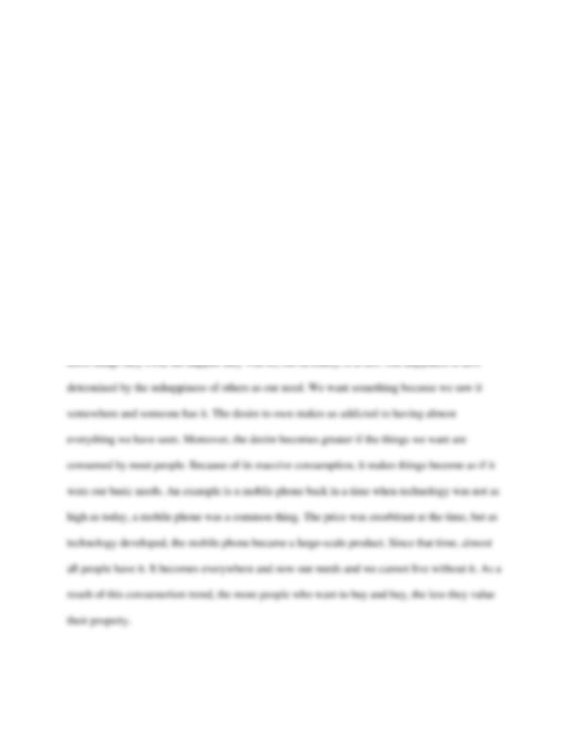 Consumerism argumentative essay picture