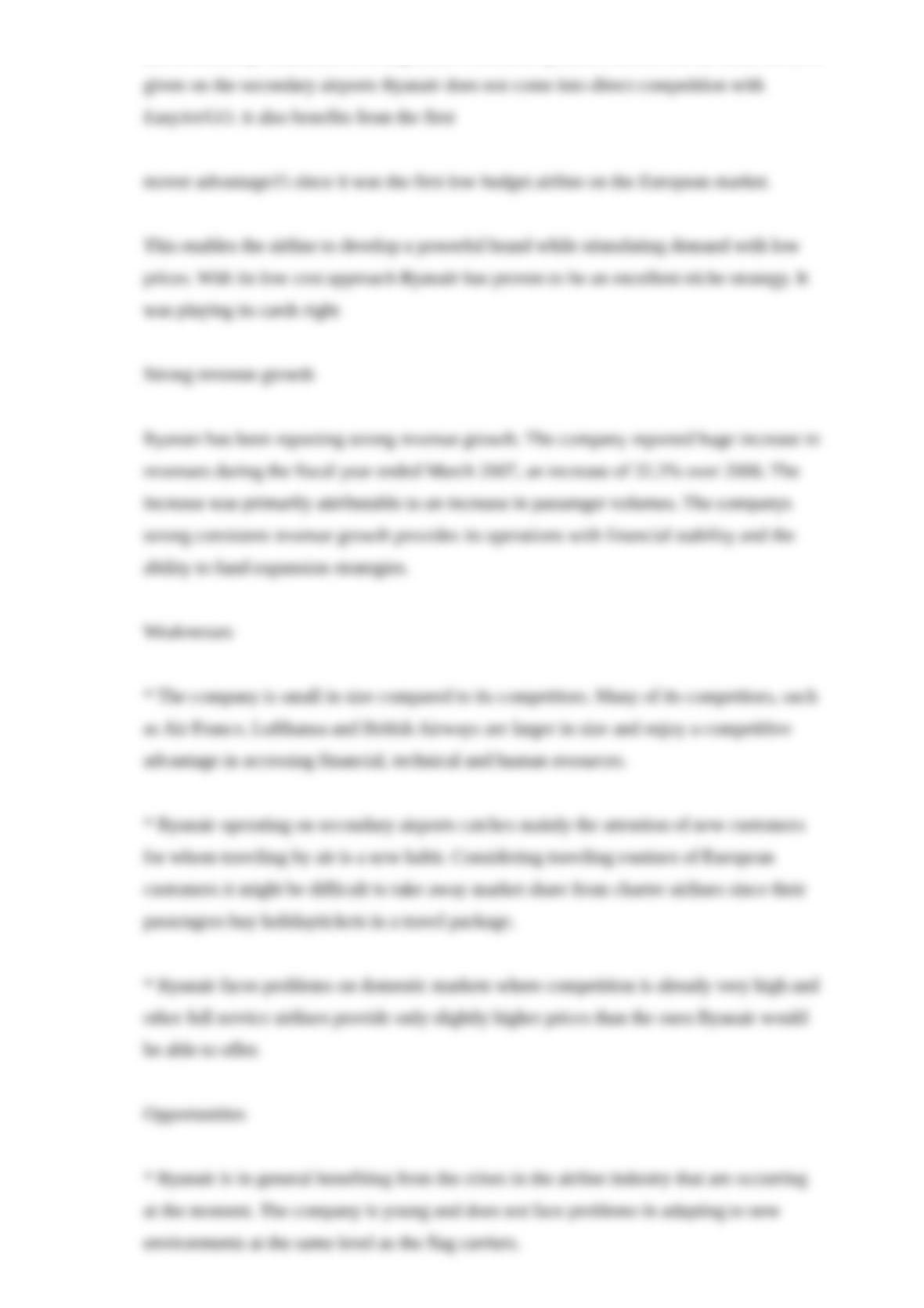 Ryanair marketing essay 08 image