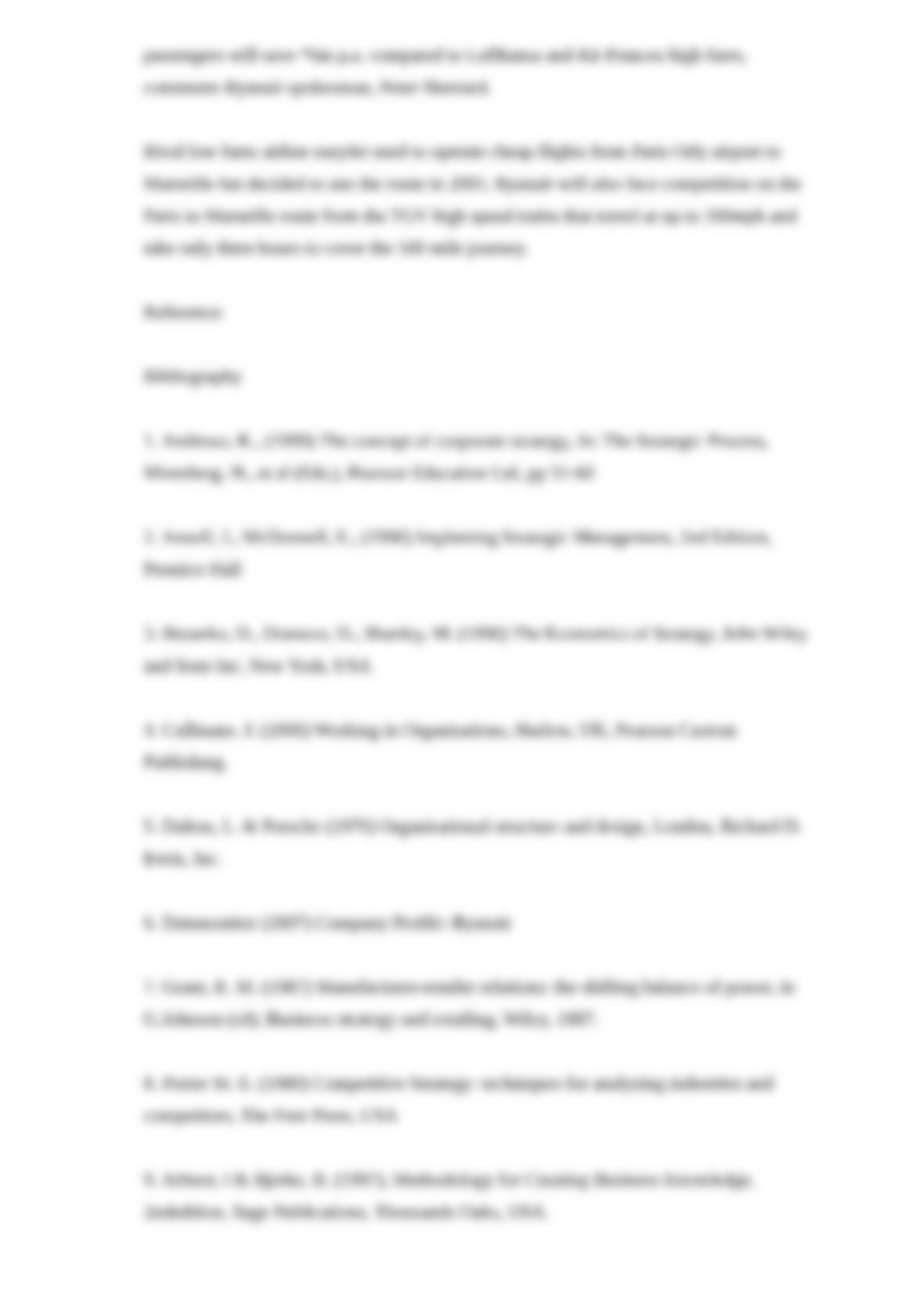 Ryanair strategy essay 06 image