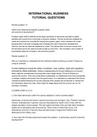 Tutorial Question Week 1