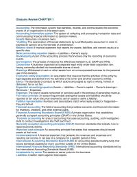 Glossary Review