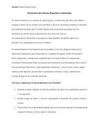 Sistema financiero