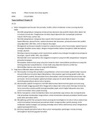 Auditing Ii Solution 25-22