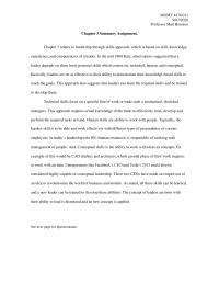Chapter 3 – Peter G. Northouse Leadership Theory and Practice