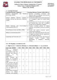 Project GUJARAT TECHNOLOGICAL