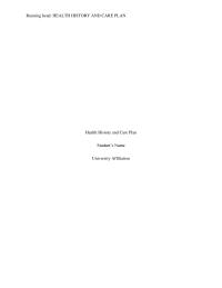 Health History