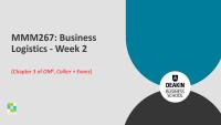 Eoq Of Business Logistics