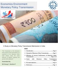 Monetary Policy