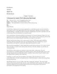 Document for Analysis: Web Conferencing Made Simple