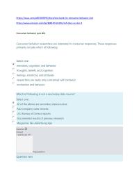 Consumer Behavior